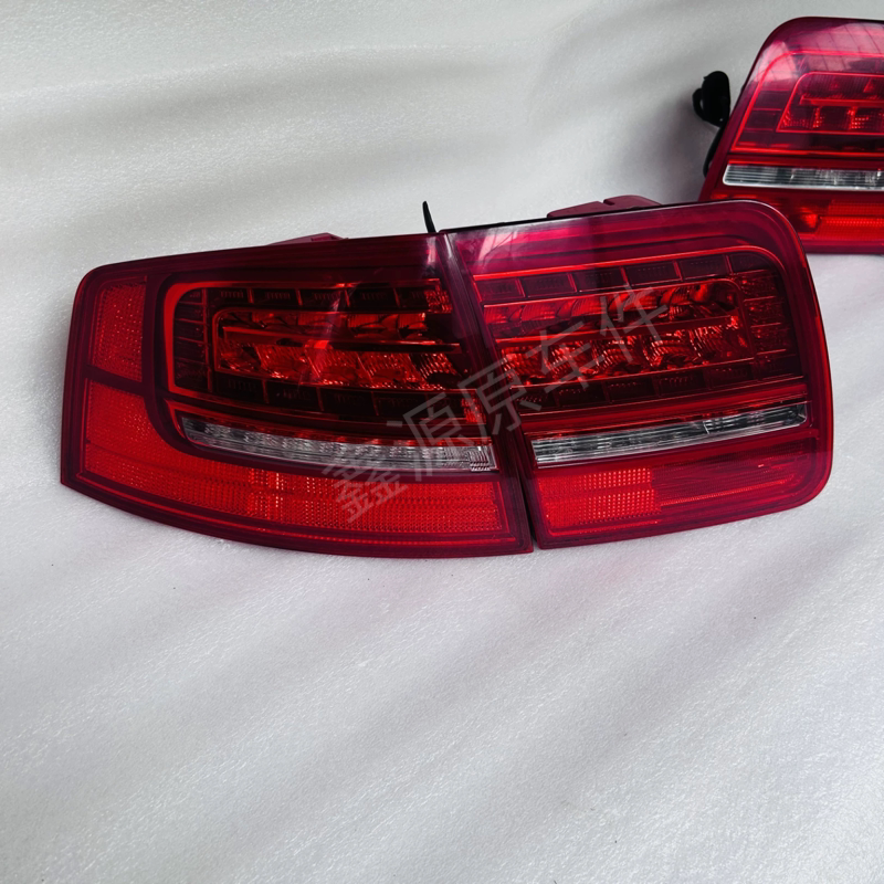 适用奥迪A8D3后尾灯LED防追尾灯 03-10款A8后LED灯总成后刹车灯