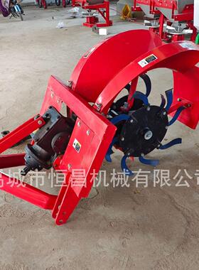 四轮拖拉机悬挂式果园开沟机中置开沟机麦田开渠排水厂家