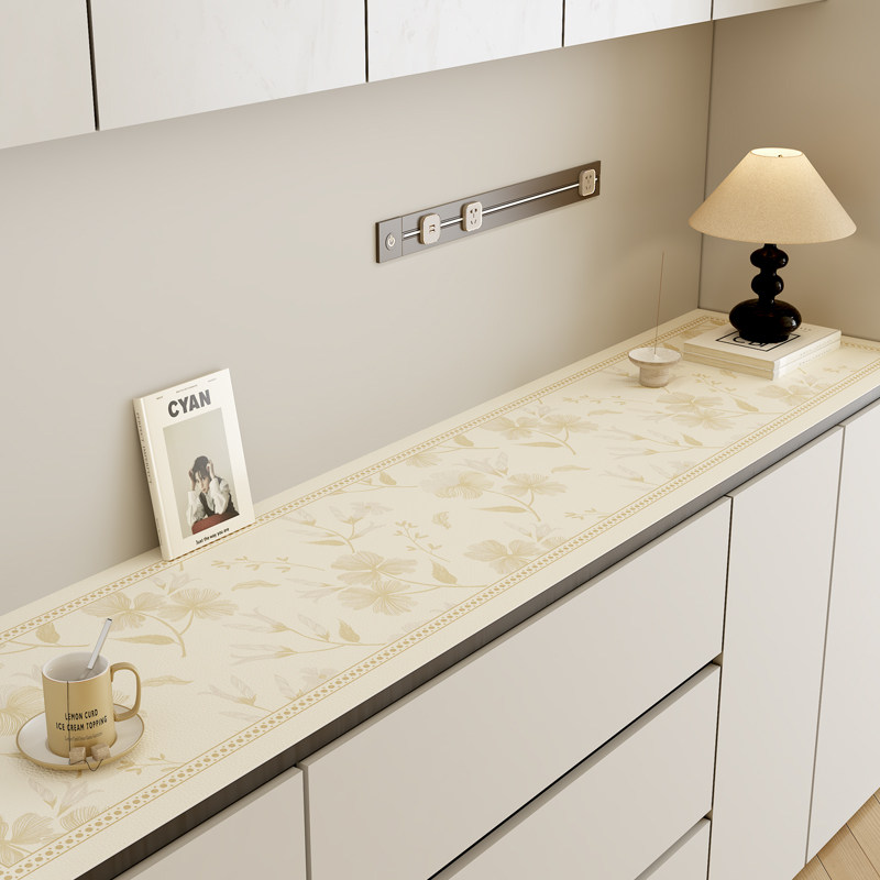 餐边柜台面保护垫岩板轻奢高级感入户鞋柜防脏垫电视柜垫防水垫子,居家布艺,桌布,淘宝优惠券,粉丝福利购,淘宝优惠卷