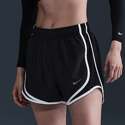 耐克女印花中腰梭织运动短裤