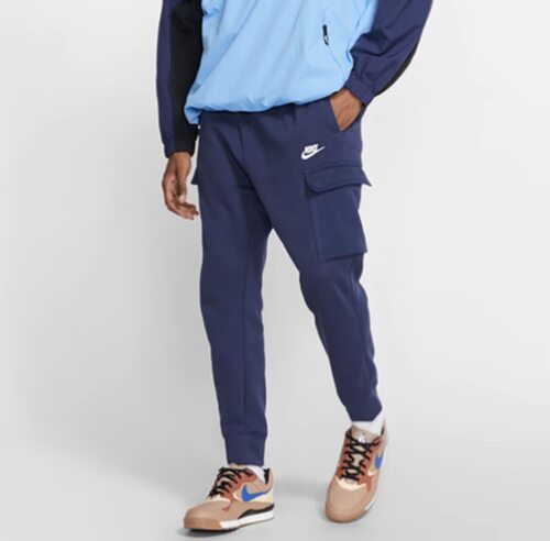 耐克Sportswear 工装起绒保暖束脚针织运动裤 男款 CD3130-410