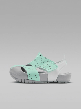 耐克Nike Jordan Flare 男女儿童魔术贴防撞耐磨凉鞋 CI7850-302