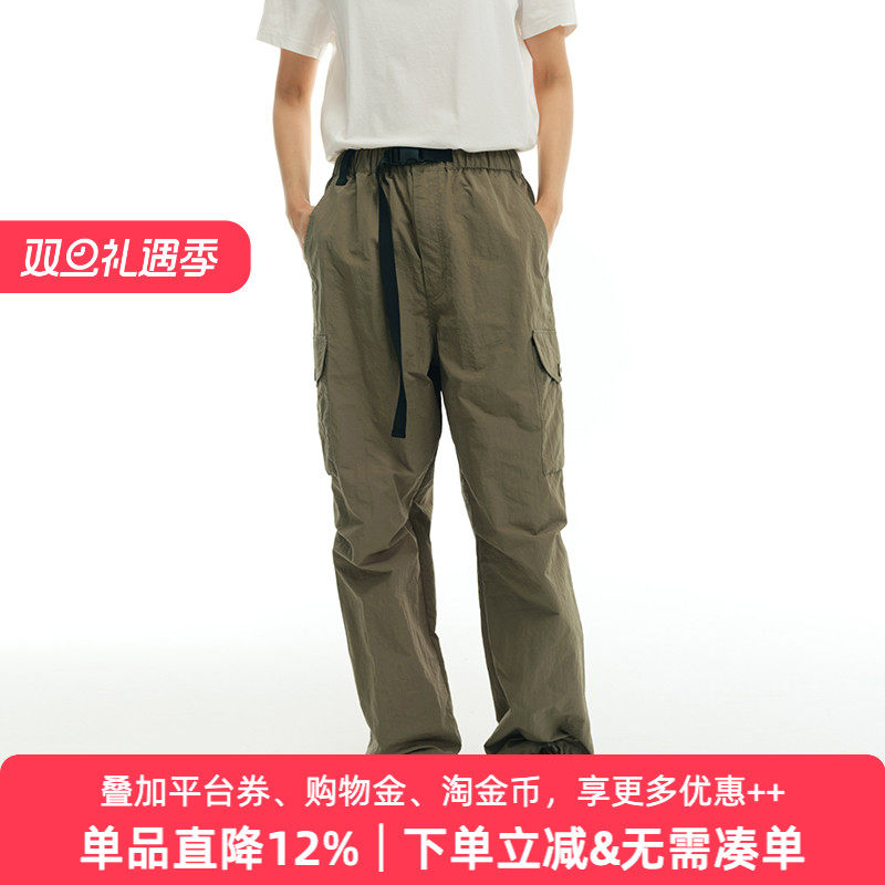 轻户外多口袋休闲工装裤