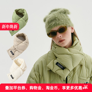 亲肤保暖 百搭 羽绒围巾围脖 90%白鸭绒 APPARITION 男女同款 时尚