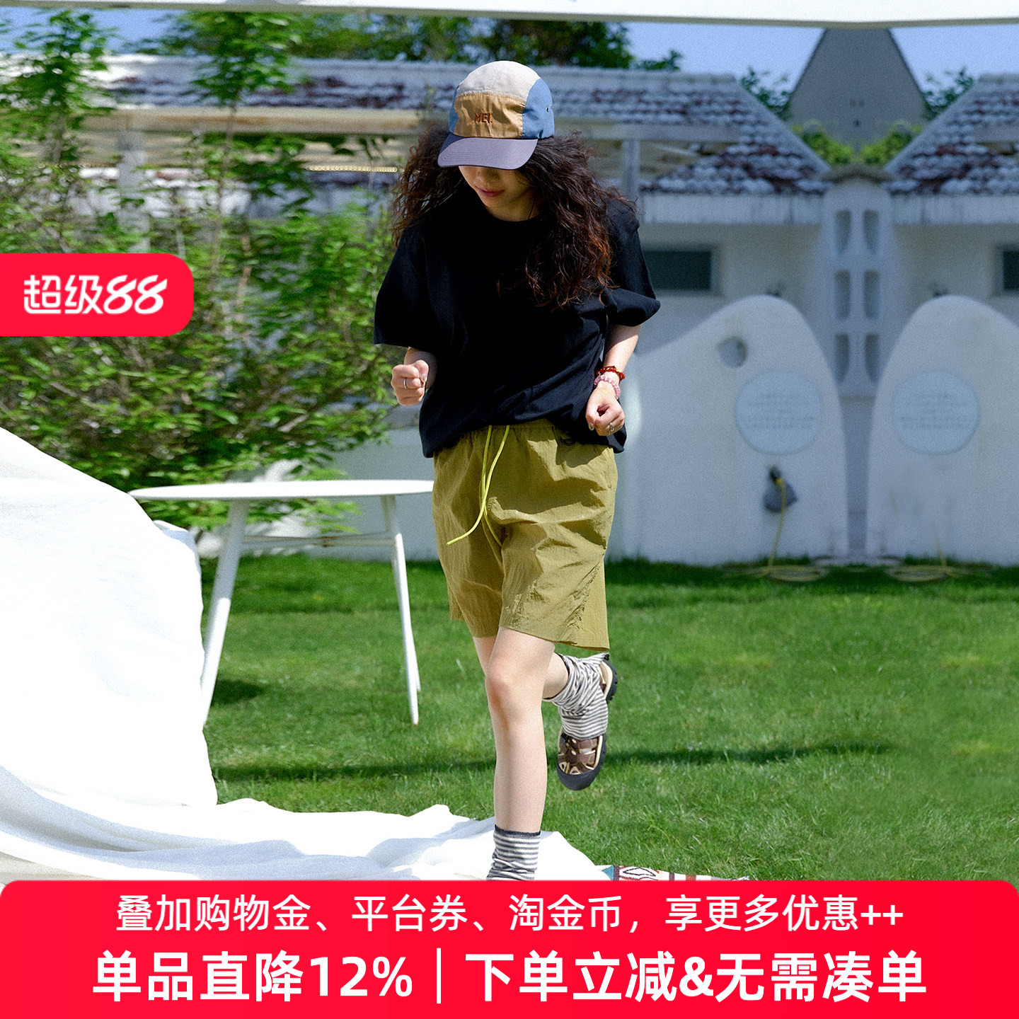 APPARITION 纯色中性T恤 多色可选 经典简约 男女同款情侣t恤衫