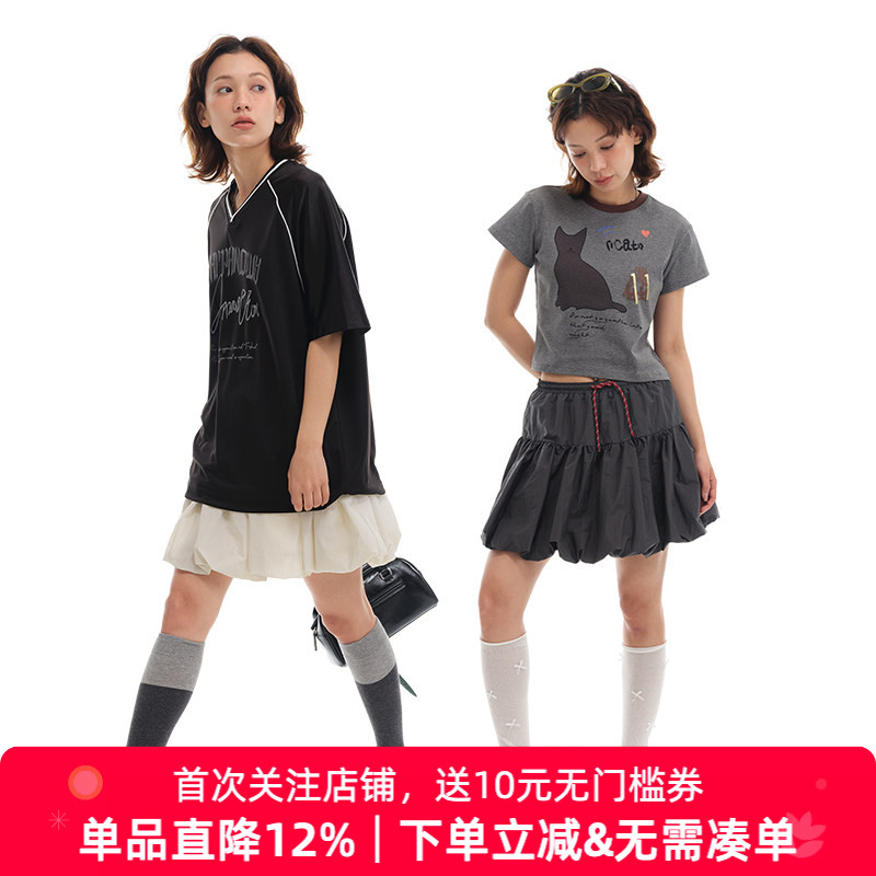 【限时清仓】APPARITION 花苞半身短裙 蛋糕蓬蓬裙子 防走光内衬