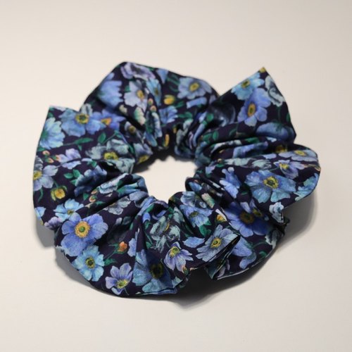 英国Liberty棉布小众ins手工自制大肠发圈头花发绳皮筋亲子