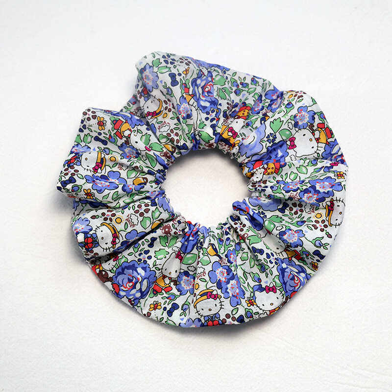 皮筋diy纯棉纯手工发圈KT