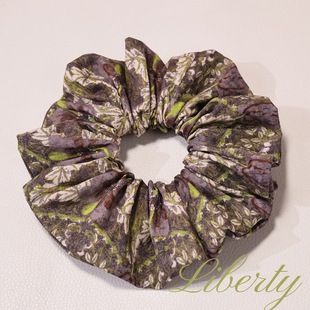 英国Liberty纯棉甜美复古气质不伤发发圈头花发绳皮筋亲子