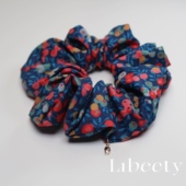 英国Liberty棉布小众ins儿童手工大肠发圈头花发绳皮筋