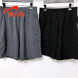 短裤 运动休闲速干弹力裤 五分裤 2023夏新款 B532Z11 正品 贵人鸟男款