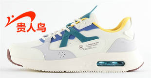 保暖低帮加绒气垫运动复古鞋 贵人鸟棉鞋 2022冬季 休闲鞋 M25N51 男鞋