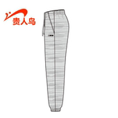长裤 正品 2022秋新款 贵人鸟女裤 宽松休闲针织松紧运动裤 女5323K06
