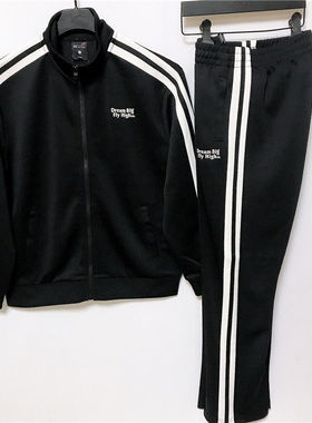 贵人鸟运动套装女正品2023秋新款宽松运动休闲外套直筒裤B833B58