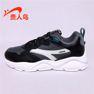 网面透气运动休闲健步鞋 贵人鸟男鞋 2023冬新款 正品 子F35R11 跑步鞋