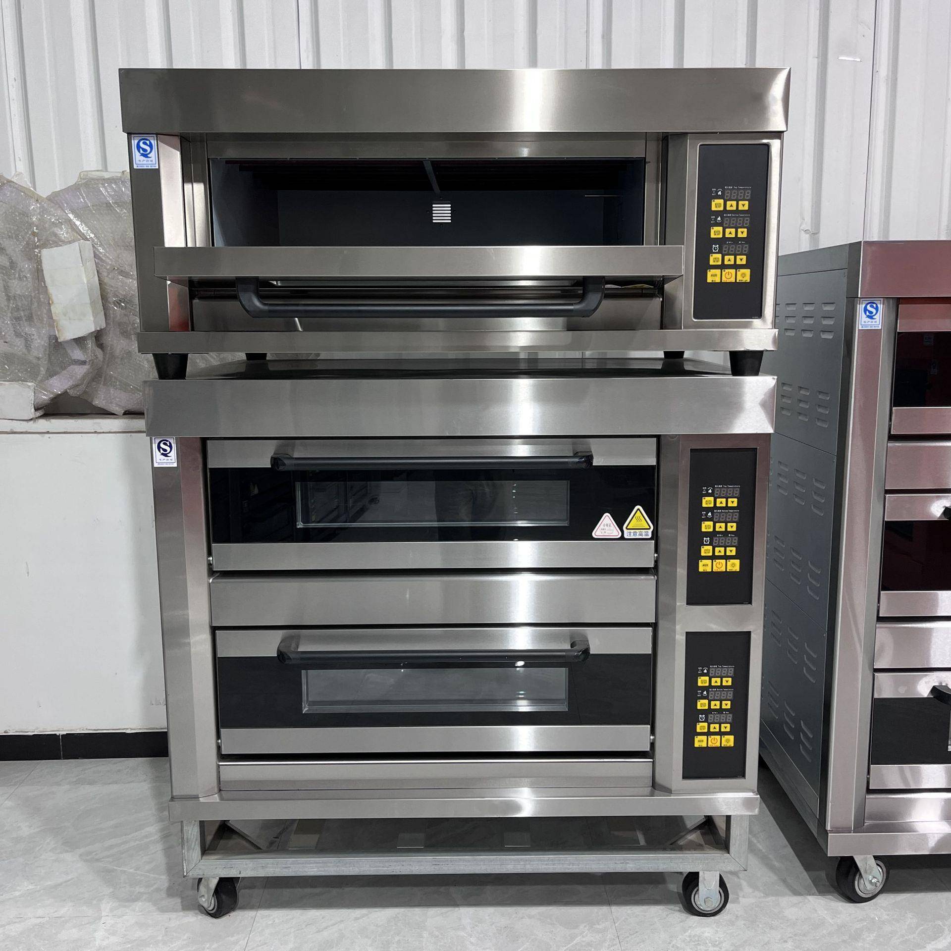 定时电脑版商用分层式烤箱 燃气液化气层炉法式面包烤箱cake oven