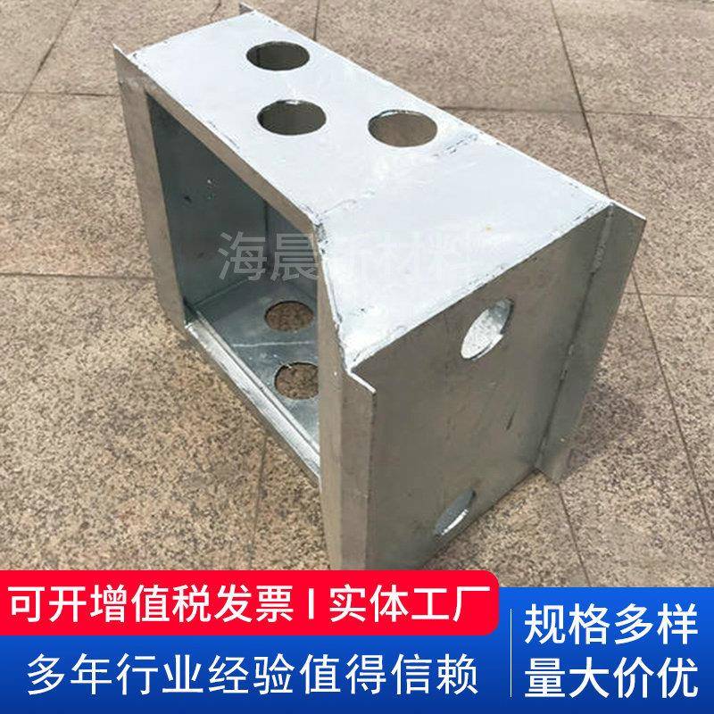 桥梁公路不锈钢接线盒预埋嵌入式接线箱穿线箱隧道镀锌钢板接线盒