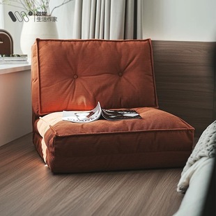 奈高 懒人沙发休闲榻榻米单人沙发椅客厅阳台折叠沙发床 NAIGAO