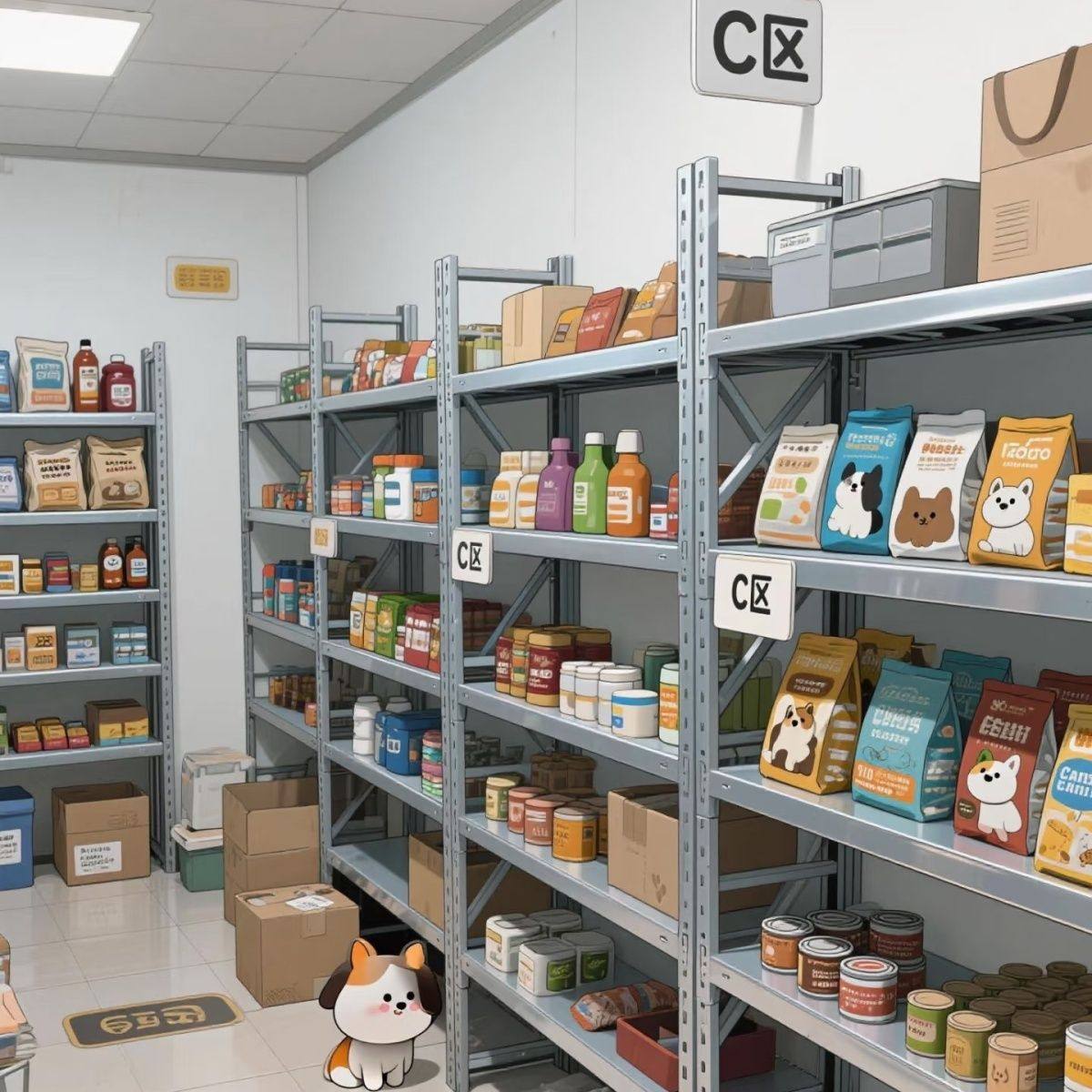 24H宠物用品闪电仓24小时无人值守外卖店货源运营免费加盟
