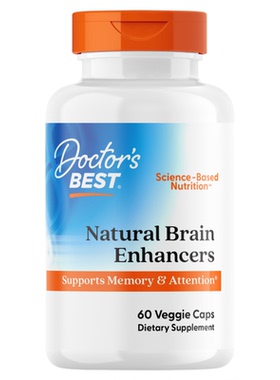 Doctor's Best多特倍斯大脑动力素食硬胶囊400mg（每份2粒） 60粒