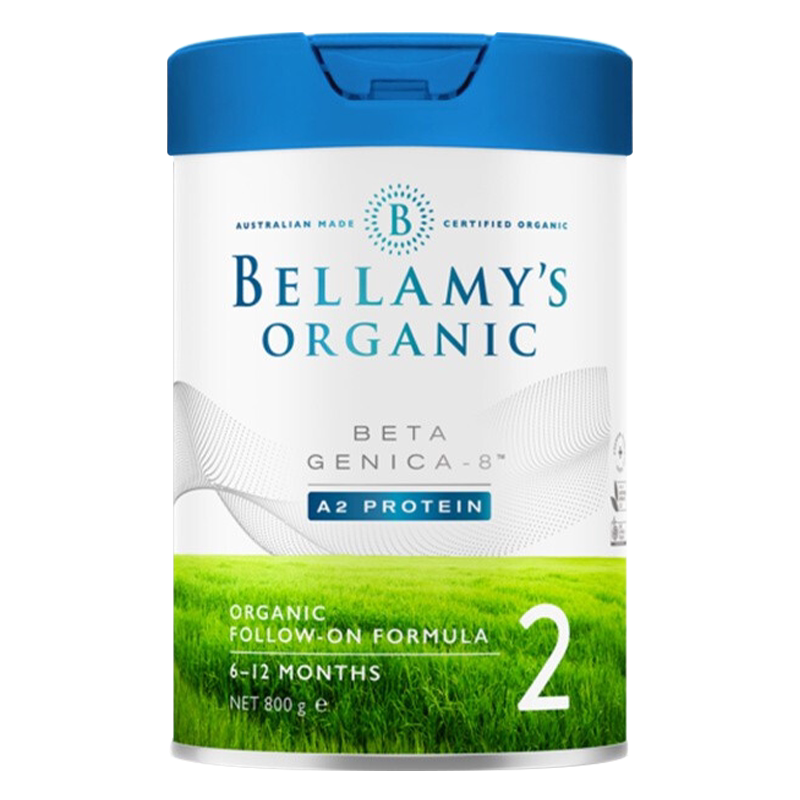 Bellamy's贝拉米白金版婴儿配方奶粉2段 800g/罐