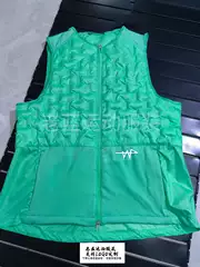 Elite Style Men's and Women's Duck down Vest, Autumn and Winter Warm and Lightweight Vest, Night Running Reflective Sleeveless Sports Jacket