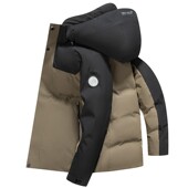 简欧冬季 新款 连帽羽绒服男加厚中长青年新国标羽绒服户外羽绒xl44