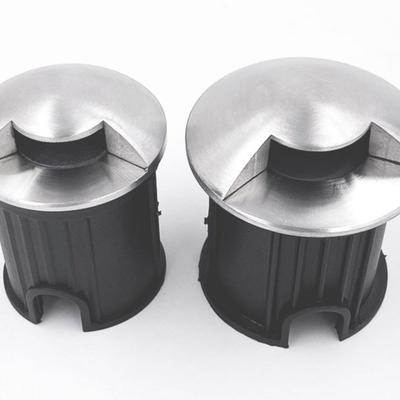 LED侧面光地埋灯2W龟背灯台阶灯户外防水不锈钢踏步灯透光埋地灯