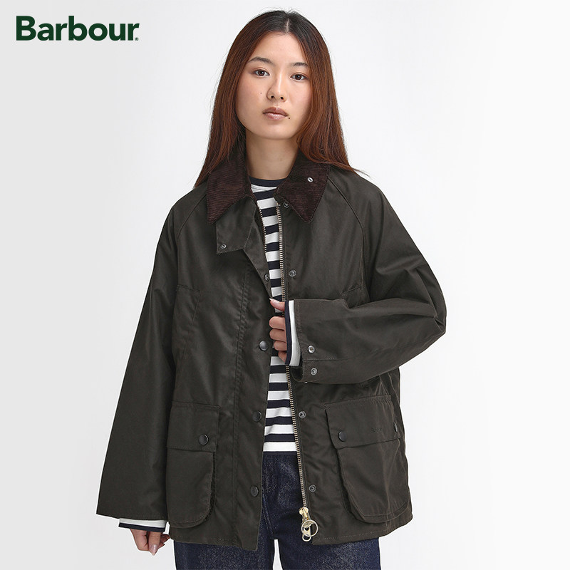 Barbour女士Bedale油蜡夹克