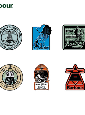 Barbour Archive系列别针徽章