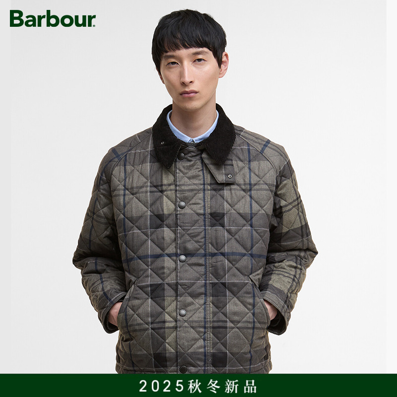 Barbour男女同款绗缝夹克