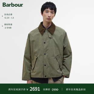 宽松无蜡夹克 Transporter男女同款 Barbour