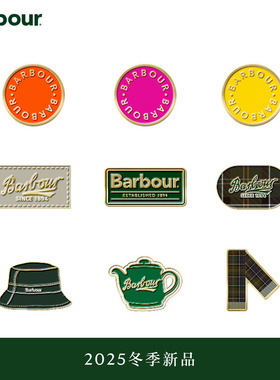 【冬季新品】Barbour Global Icons系列别针徽章