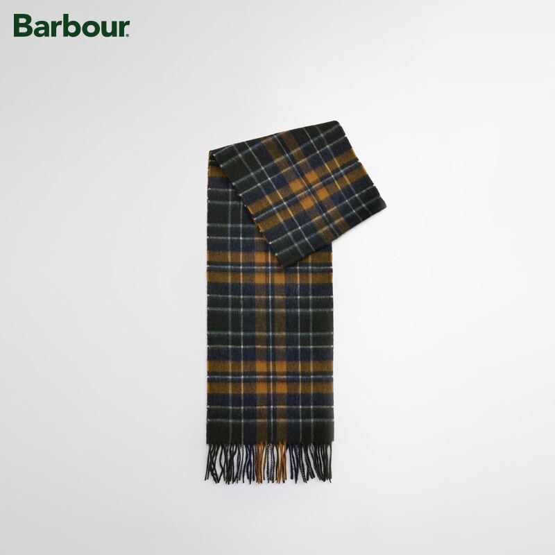 Barbour New Check Tartan 男女同款时尚格纹围巾