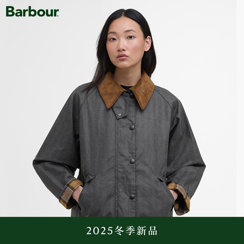 Barbour男女同款油蜡夹克