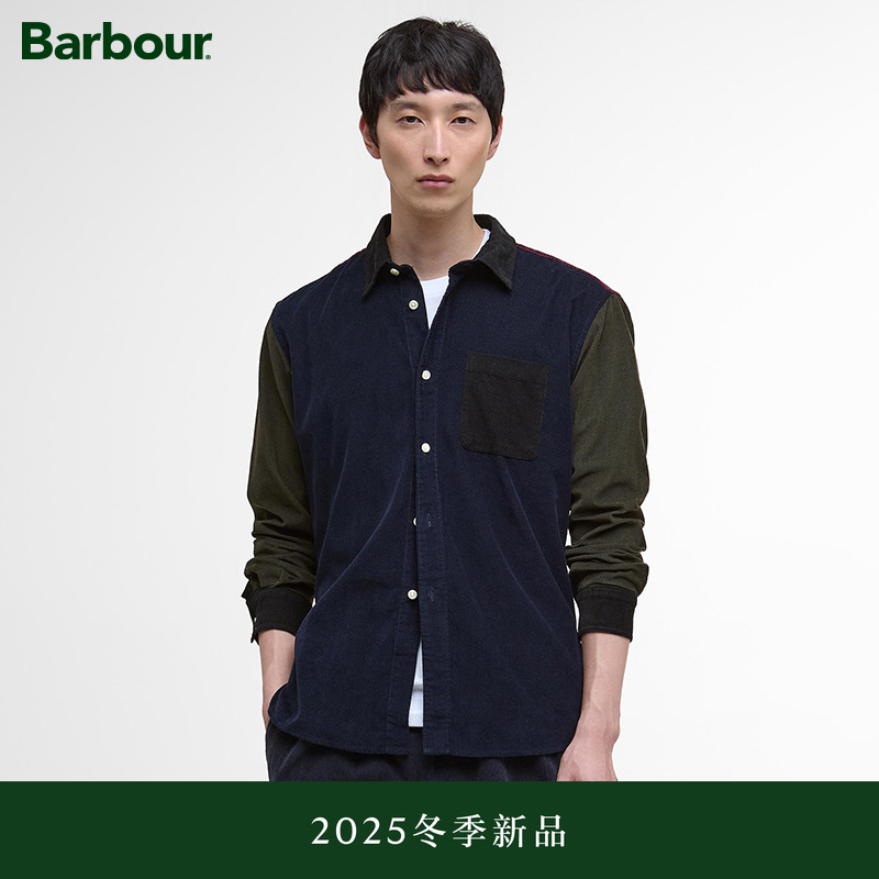 Barbour男士宽松衬衫