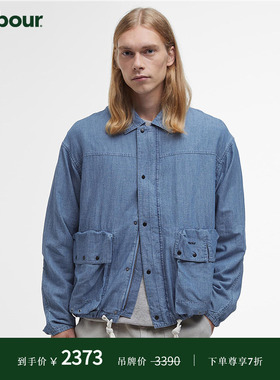 Barbour Durham Chambray Casual 男士无蜡夹克