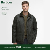 春季 男女同款 新品 Modern Check Barbour Beaufort 油蜡夹克