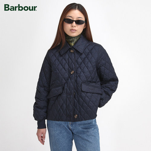 Barbour女士绗缝夹克