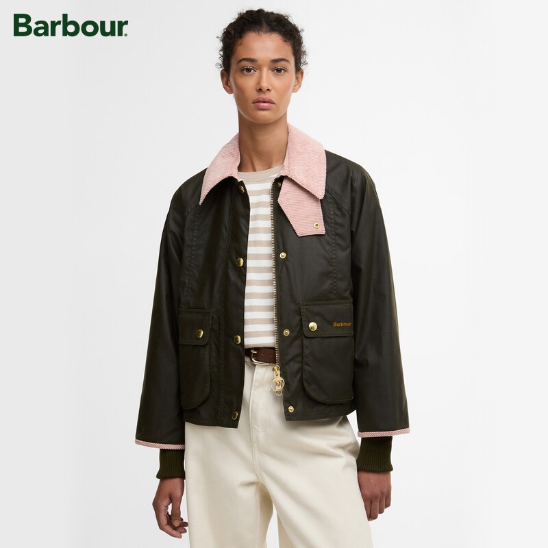 Barbour女士油蜡夹克图片