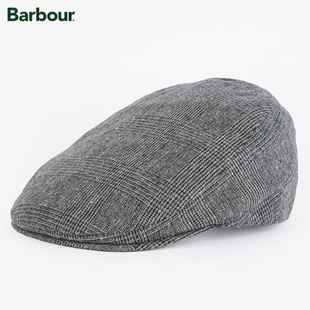 Barbour 格紋報童帽 Cheviot男女同款