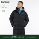 长款 Barbour 防寒保暖绗缝夹克棉服外套 Baffle男士 冬季 Land Farn