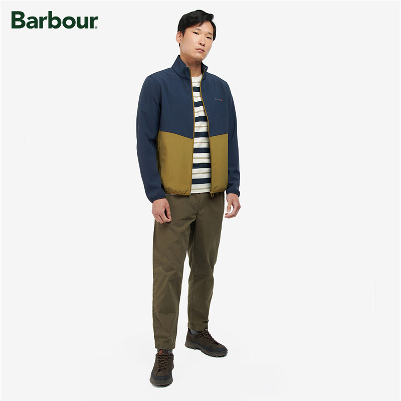 Barbour男士户外休闲拉链外套