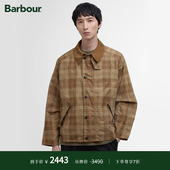 Cotton男女同款 Check 格纹夹克 Transport Barbour