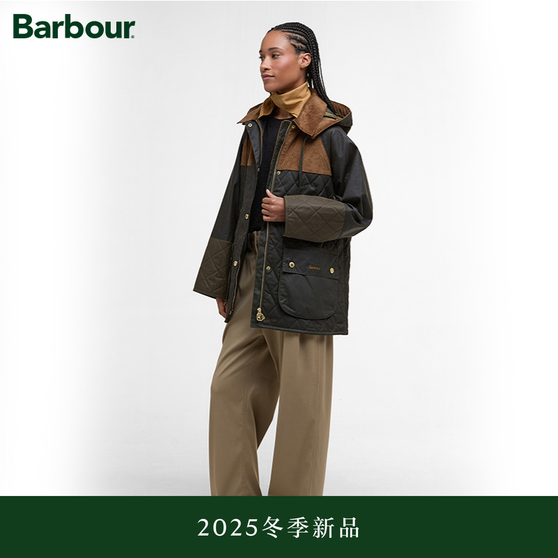 Barbour女士油蜡夹克外套