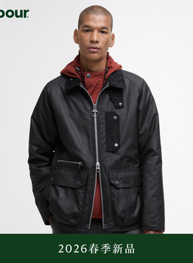 【春季新品】Barbour Tract 男士油蜡夹克