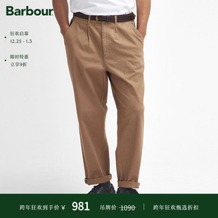 Wash 长裤 Stretch Relax男士 Twill Barbour