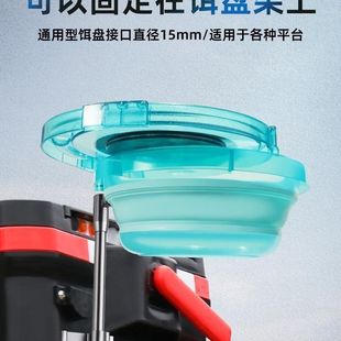 新款强磁钓箱拉饵盘全磁饵盘双层可折叠拉饵盘散炮盆钓椅地插通用