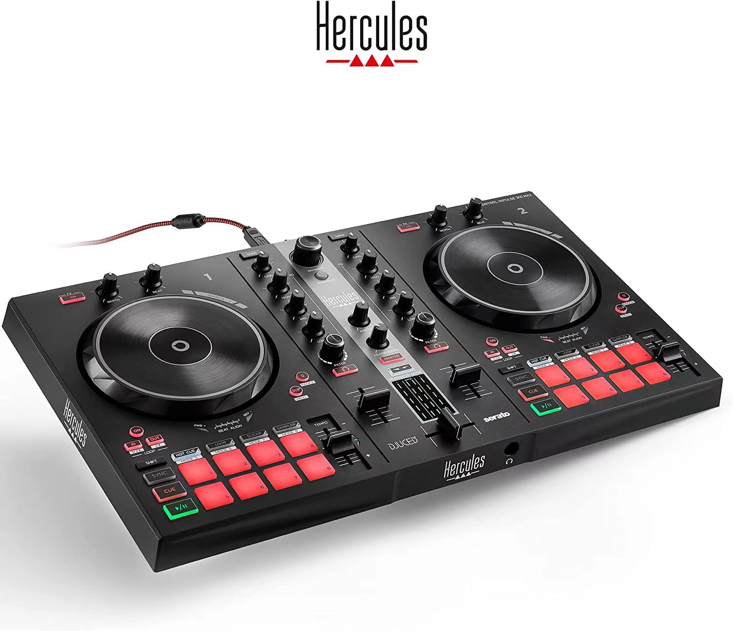 Hercules/嗨酷乐DJControl Inpulse 300 MK2打碟机混音乐器serato 影音电器 打碟机 原图主图