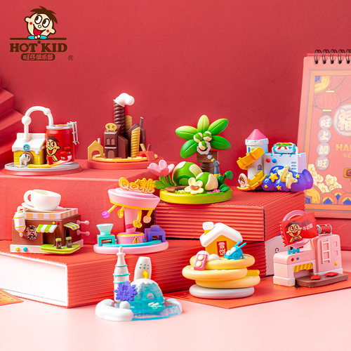 旺仔俱乐部梦幻系列盲盒创意周边